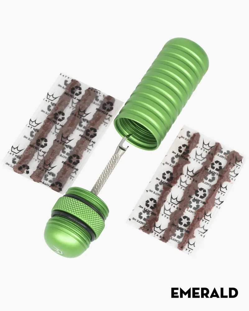 Peatys Holeshot Tubeless Puncture Plugger Kit - Emerald